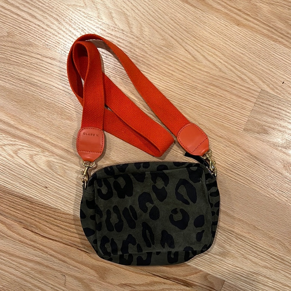 Clare V suede cross body